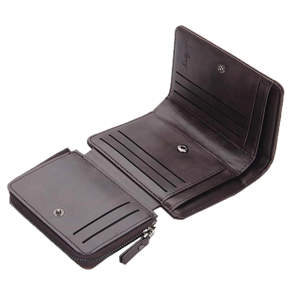 Portefeuille homme cuir — cadeau idéal, 12 compartiments