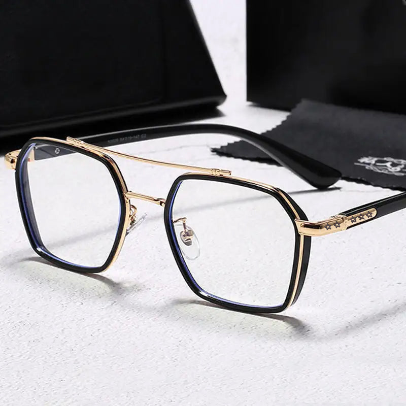 Lunettes Photochromiques — Verres Adaptables Jour & Nuit | Monture Métal Unisexe